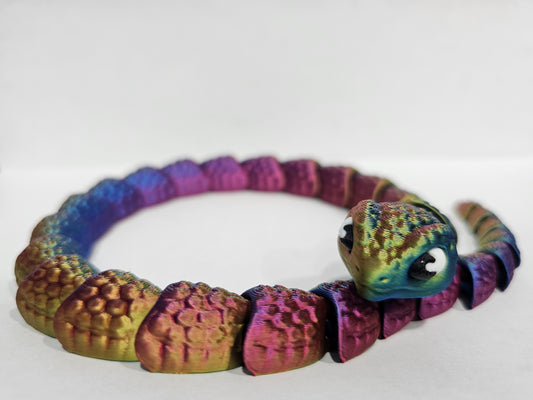 Flexi Snake 3D Printed Fidget
