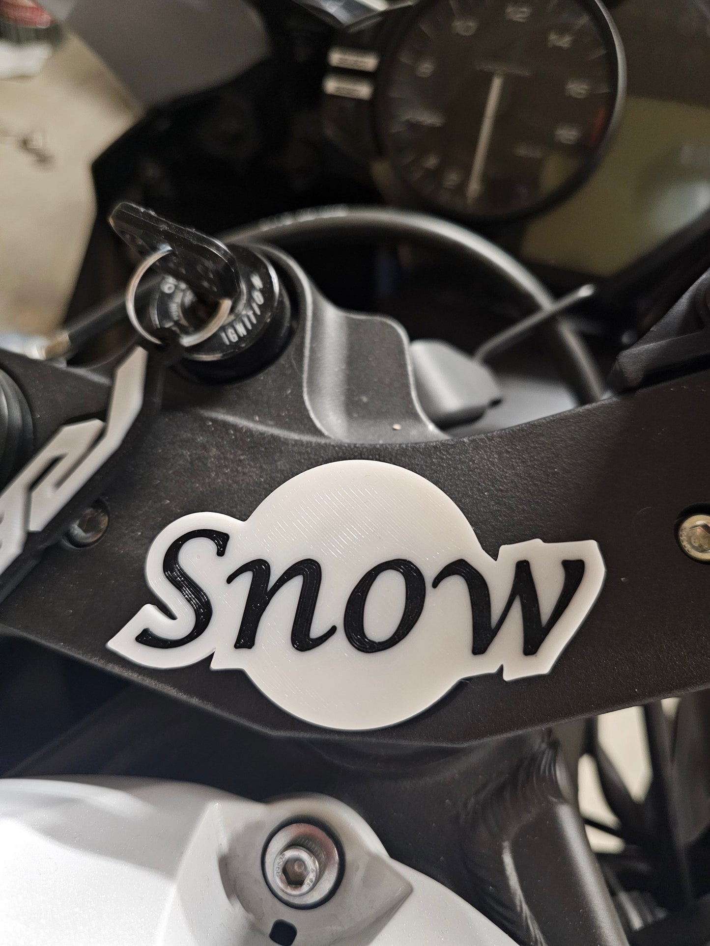 Personalized R6 Stem Nut 36MM Cover 3D Printed