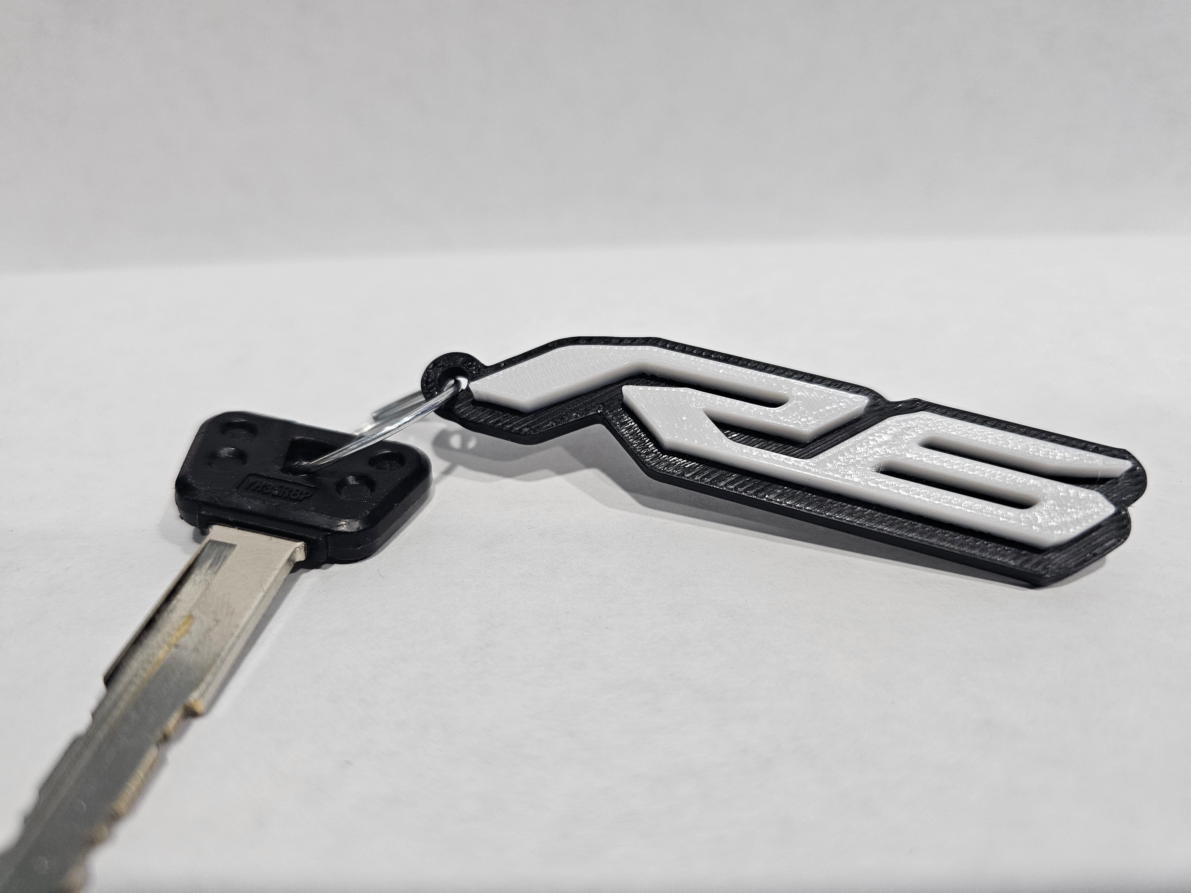 R6 Motorcycle Keychain 3D Printed – Mark3d Prints