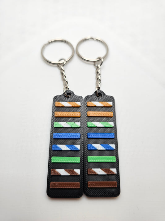 T568B Wiring Standard Keychain