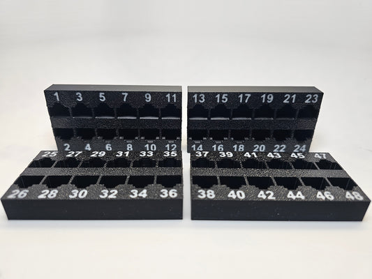 3D Printed Network Cable Holder Tool v1.1 - Simplify Switch Replacements - Black